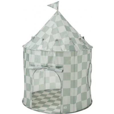 3 Sprouts Dětský stan Recycled Checkerboard/Green – Zboží Mobilmania