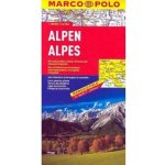 Alpy Alpen Alpes Alpi Alps 1:800 000 – Hledejceny.cz