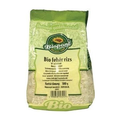 Biopont Bio Rýže bílá dlouhozrnná 0,5 kg – Zbozi.Blesk.cz
