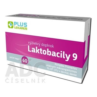 Plus Lékárna Laktobacily 9 60 kapslí