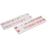 Nienhuis Tištěná tiskací abeceda (malá i velká písmena - červená) – Hledejceny.cz