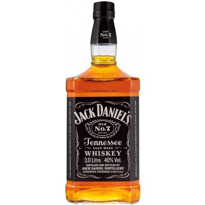 Jack Daniel's TENNESSEE WHISKEY S KOLÉBKOU 40% 3 l (Karton) – Hledejceny.cz