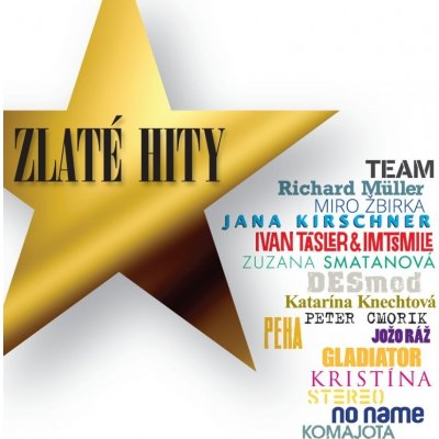 Různí - Zlaté hity CD – Zboží Mobilmania