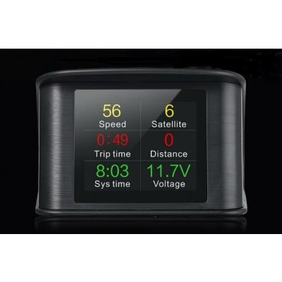 Palubní DISPLEJ 2,6" LCD, GPS měřič rychlosti – Zboží Mobilmania