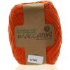 Příze Maccaroni Cotton Ball oranžová 503