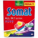 Somat All in 1 Extra Lemon & Lime tablety myčky na nádobí 75 ks 1245 g – Hledejceny.cz