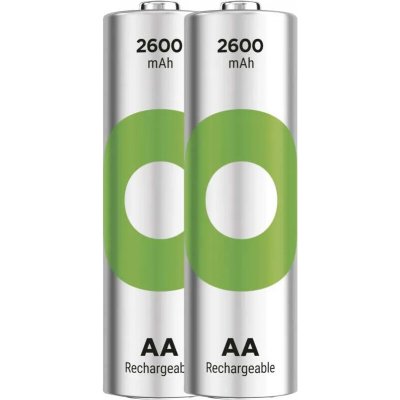 Emos, Nabíjecí baterie GP ReCyko 2600mAh AA (HR6), 2 ks – Hledejceny.cz