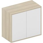 Future Skříň nízká s dveřmi, 800 x 400 x 710, dub – Zboží Dáma