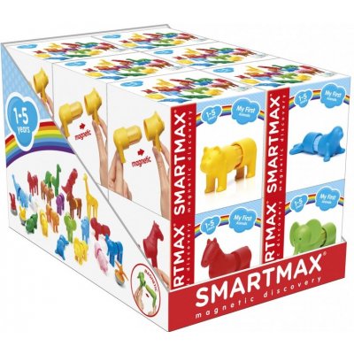 SmartMax Moje první zvířátka displej 12ks