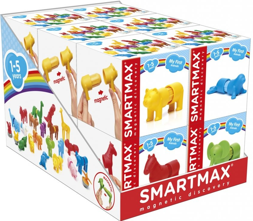 SmartMax Moje první zvířátka displej 12ks