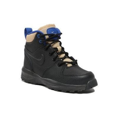 Nike boty Manoa Ltr (Ps) BQ5373 003 black/black/Sesame/Game Royal – Zboží Mobilmania