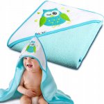 Akuku 100x100 cm Sova tyrkys – Sleviste.cz