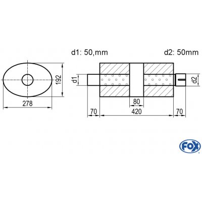 FOX UNI-K35542050s – Hledejceny.cz