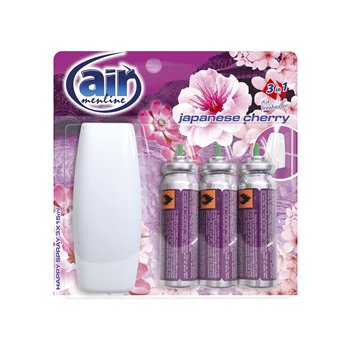 Air Menline happy spray osvěžovač refill Japanese cherry 3 x 15 ml