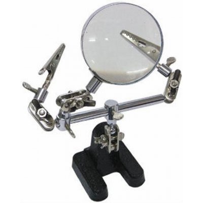 FK technics Držáček s lupou-třetí ruka – Zboží Mobilmania