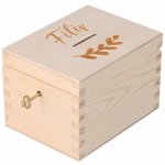 ČistéDřevo Dřevěná pokladnička s vlastním jménem – Sleviste.cz