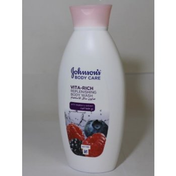 Johnson´s Vita-Rich sprchový gel Malina 400 ml