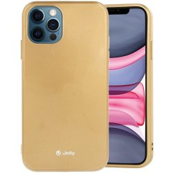 Pouzdro 1Mcz Jelly Skinny TPU Apple iPhone 14 Pro zlaté