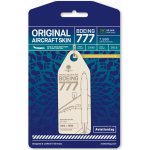 Aviationtag z letadla Boeing 777 HZ AKN béžový – Zboží Mobilmania