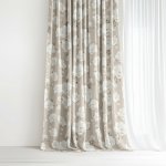 Goldea dekorační závěs luca - bílé květy 200x150 cm – Hledejceny.cz