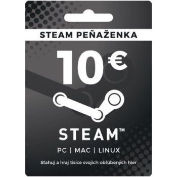 Valve Steam Dárková Karta 10 €