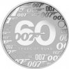 The Perth Mint stříbrná mince 60 let Jamese Bonda 2022 1 oz