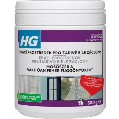 HG přípravek pro zářivě bílé záclony 500 g – Zboží Mobilmania