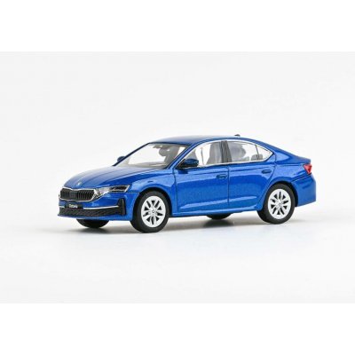 Abrex Škoda Octavia IV FL 2024 Modrá Race Metalíza 1:43 – Zboží Dáma