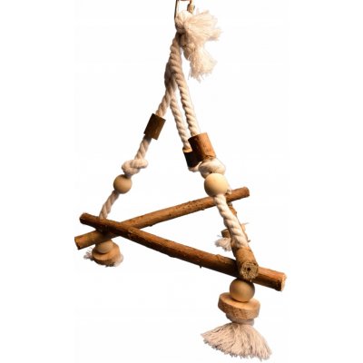 TRIXIE závěsný dřevěný triangl 27 x 27 x 27 cm – Hledejceny.cz