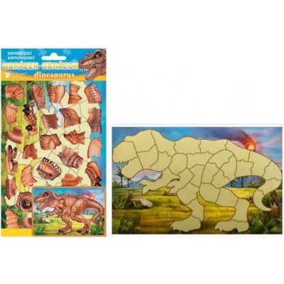 Samolepící skládačka T REX – Sleviste.cz