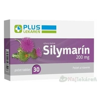 Plus Lékárna Silymarin 200 mg 30 tablet – Hledejceny.cz