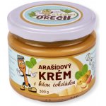 Ochutnej Ořech arašídové máslo s bílou čokoládou 300 g – Hledejceny.cz