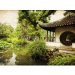 WEBLUX 58296119 Fototapeta vliesová Chinese traditional garden Čínská tradiční zahrada rozměry 270 x 200 cm – Zboží Mobilmania
