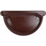 Covernit Lakované čelo žlabu s těsněním 333 mm RAL 8017 hnědá – Sleviste.cz