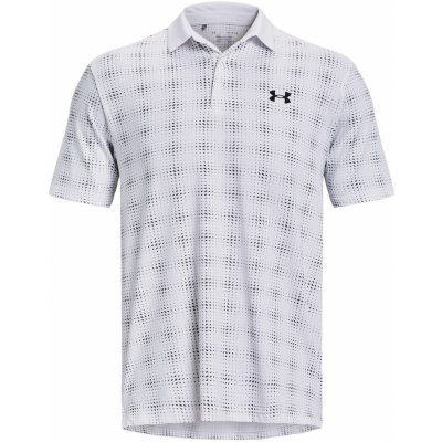 Under Armour pánské funkční tričko s krátkým rukávem PLAYOFF 3.0 PRINTED POLO 1378677-102 bílé – Zboží Mobilmania