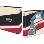 Ultra Pro Pokémon TCG Snorlax & Munchlax A4 album kroužkové – Zboží Dáma