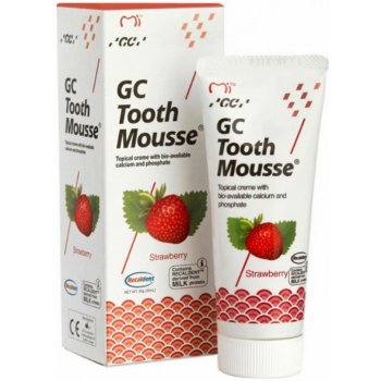 GC Tooth Mousse jahoda dentální krém 35 ml