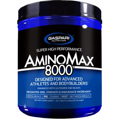 Gaspari Nutrition Aminomax 8000 325 tablet – Hledejceny.cz