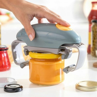 InnovaGoods Elektrický otvírák na sklenice Lloucan – Zboží Dáma
