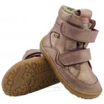 Froddo Barefoot zimní boty s membránou G3160246-9 Gold Pink – Zboží Dáma