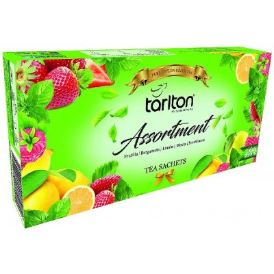 Tarlton Assortment 5 Flavour Green Tea 100 x 2 g