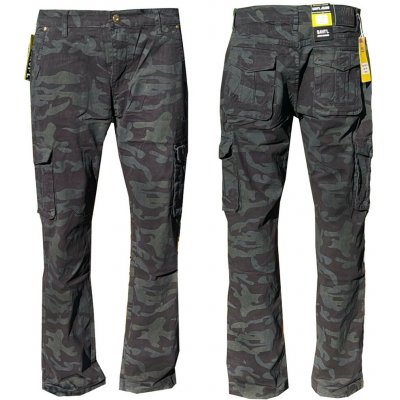 SAVIL JEANS kalhoty pánské TA43-6 kapsáče černá – Zboží Dáma SAVIL JEANS kalhoty pánské TA43-6 kapsáče černá – Zboží Dáma