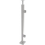 Sloupek nerezový ,VK-rovné AISI304, 40x40x2/2xmode – Zboží Mobilmania