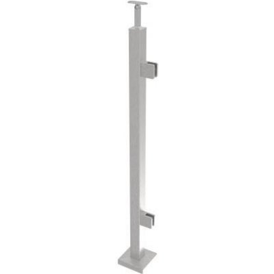 Sloupek nerezový ,VK-rovné AISI304, 40x40x2/2xmode – Zboží Mobilmania