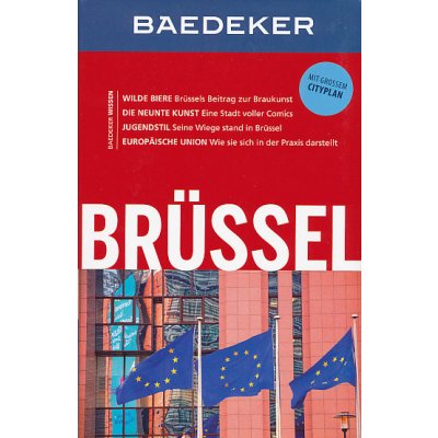 průvodce Brüssel 11. edice německy Baedeker