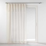 Douceur d'intérieur Záslona s volánem NORINE, 140 x 240 cm béžová – Hledejceny.cz