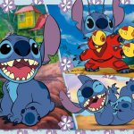 CLEMENTONI Stitch MAXI 104 dílků – Hledejceny.cz