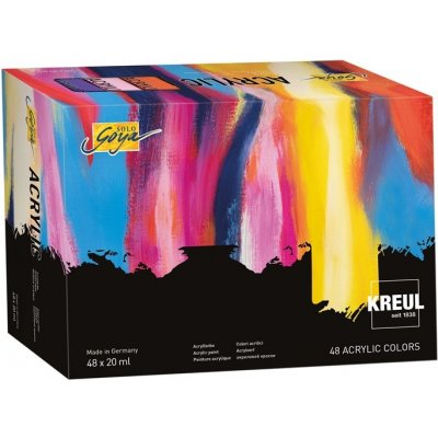 Solo Goya Kreul Sada akrylových barev 48 x 20 ml – Zboží Dáma