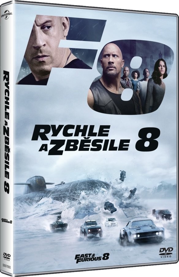 Rychle a zběsile 8 DVD