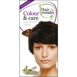 Hairwonder přírodní dlouhotrvající barva BIO tmavÁ hnědá 3